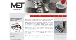 Desktop Screenshot of met-hardness.ru